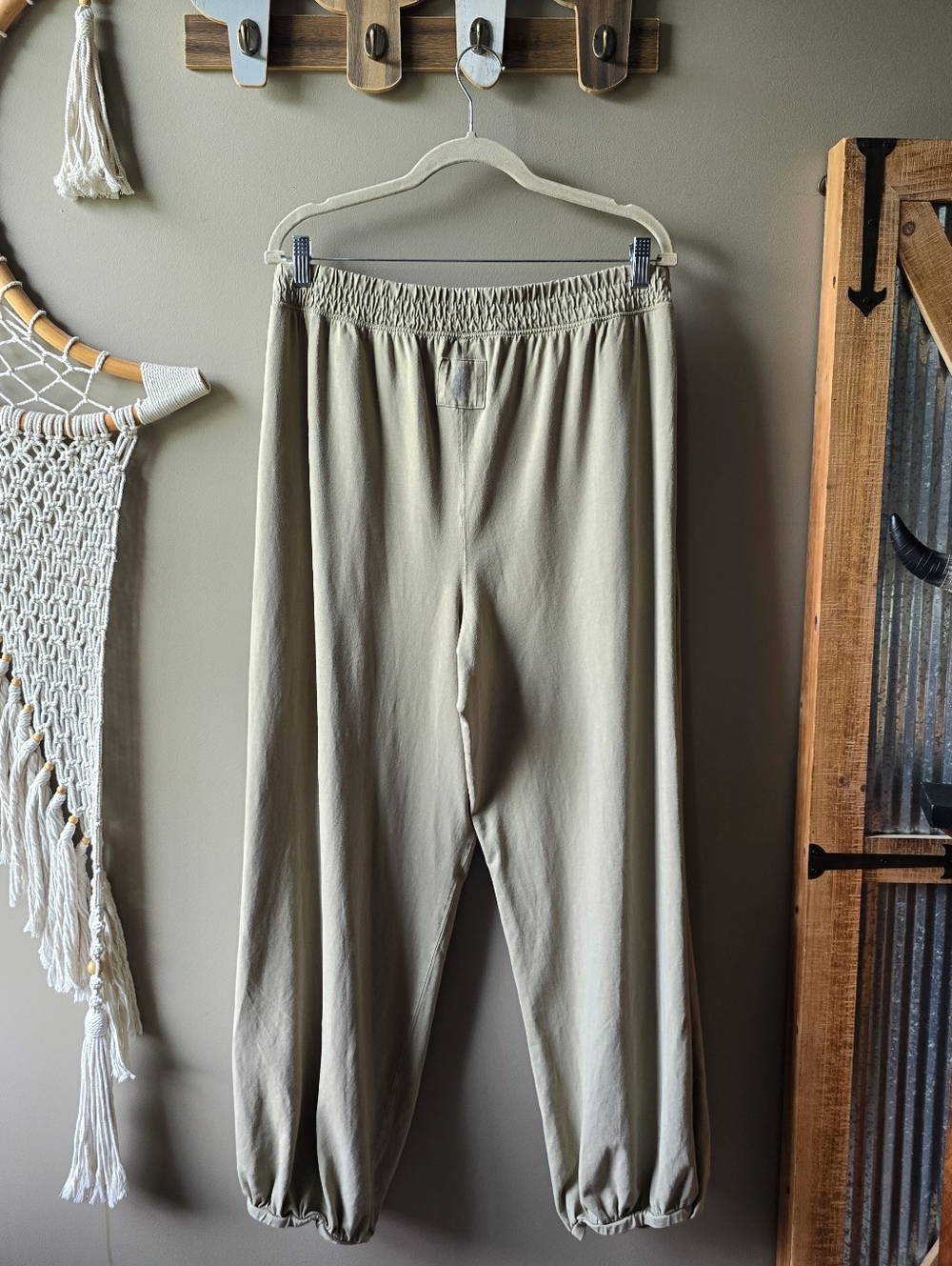 Free People Movement Hot Shot Crossover Pants Sage Stone - Picture 7 of 9